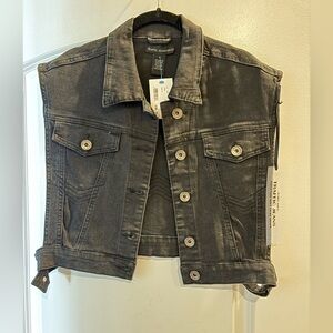 Women’s denim vest